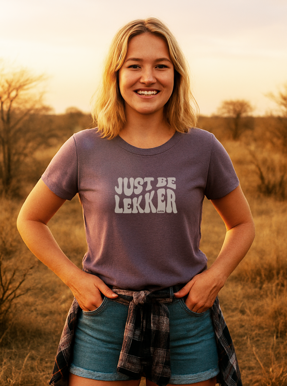 Just Be Lekker Women's Retro T-shirt