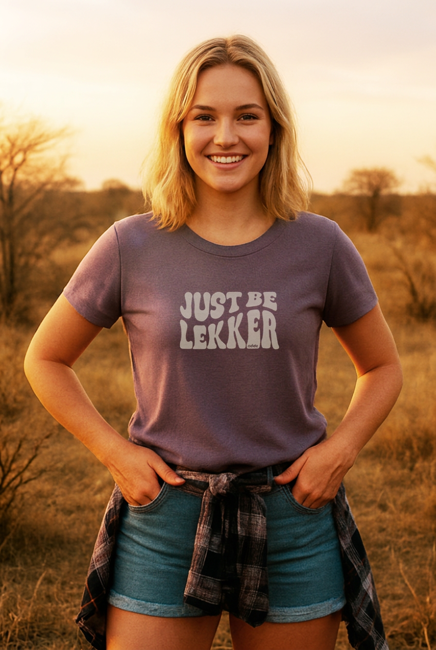 Just Be Lekker Women's Retro T-shirt