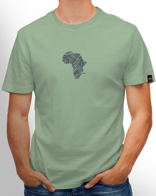 Africa silhouette men's T-shirt