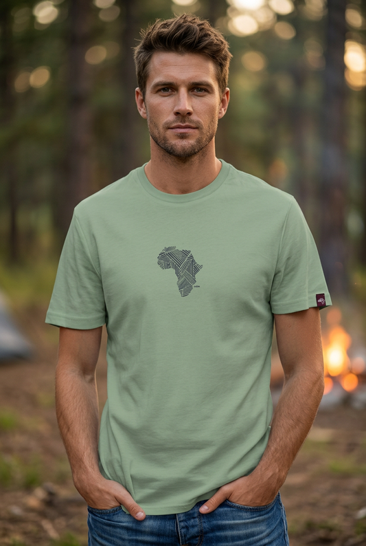 Groot vyf mans T-hemp